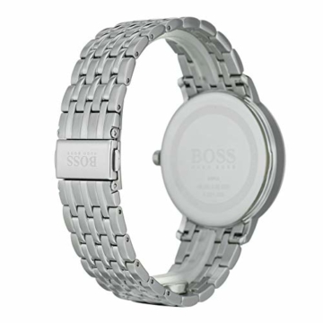 Hugo Boss Herren Analog Quarz Uhr mit Edelstahl Armband 1513641 - 5