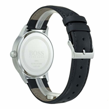 Hugo Boss Herren Analog Quarz Uhr mit Leder Armband 1513611 - 4