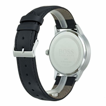 Hugo Boss Herren Analog Quarz Uhr mit Leder Armband 1513611 - 5