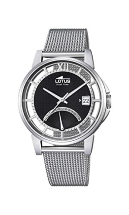 Lotus Herren Analog Uhr mit Edelstahl beschichtet Armband 18326/2 - 1