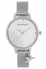 Blumenkind Damen-Armbanduhr Pennsylvania mit Mesh-Armband Silber 13121989SWHSS - 1