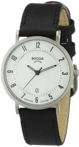 Boccia Damen-Armbanduhr Mit Lederarmband Dress 3296-01 - 1