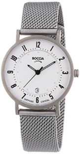 Boccia Damen-Armbanduhr XS Analog Quarz Titan 3296-02 - 1