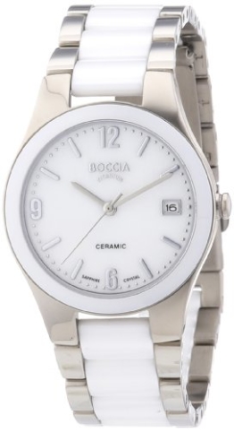 Boccia Damen-Armbanduhr XS Ceramic Analog Keramik 3189-01 - 1