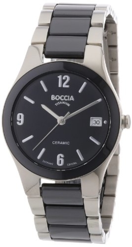 Boccia Damen-Armbanduhr XS Ceramic Analog Keramik 3189-02 - 1