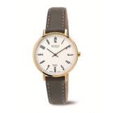 Boccia Damen Digital Quarz Uhr mit Leder Armband 3246-12 - 1
