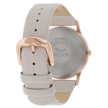 Boccia Damen Digital Quarz Uhr mit Leder Armband 3265-03 - 3
