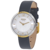 Boccia Damen Digital Quarz Uhr mit Leder Armband 3266-04 - 1