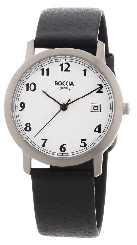 Boccia Herren-Armbanduhr Leder 3617-01 - 1
