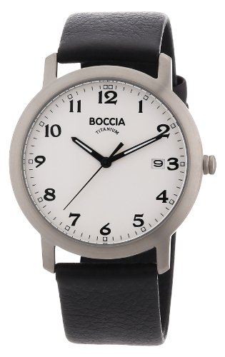 Boccia Herren-Armbanduhr Leder 3618-01 - 1