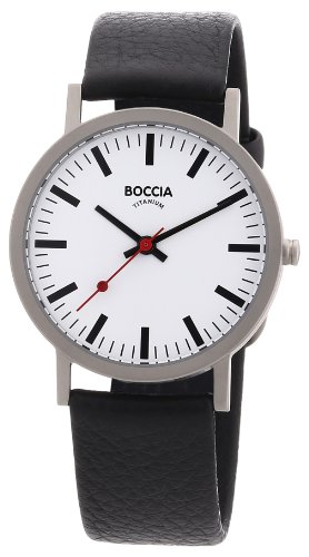 Boccia Herren-Armbanduhr Leder 521-03 - 1