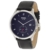 Boccia Herren Digital Quarz Uhr mit Leder Armband 3606-02 - 1
