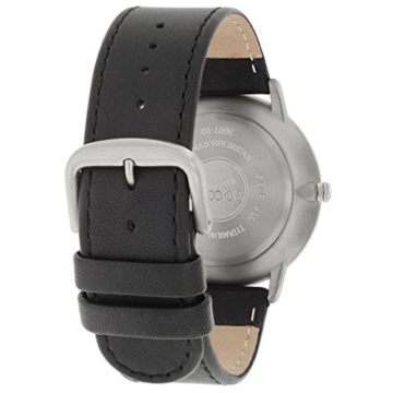 Boccia Herren Digital Quarz Uhr mit Leder Armband 3607-02 - 3