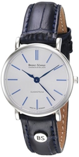 Bruno Söhnle Damen Analog Quarz Uhr mit Leder Armband 17-13045-243 - 1