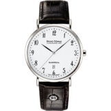 Bruno Söhnle Damen Analog Quarz Uhr mit Leder Armband 17-13085-921 - 1