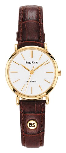 Bruno Söhnle Damen Analog Quarz Uhr mit Leder Armband 17-33045-941 - 1