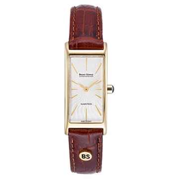 Bruno Söhnle Damen Analog Quarz Uhr mit Leder Armband 17-33088-241 - 1