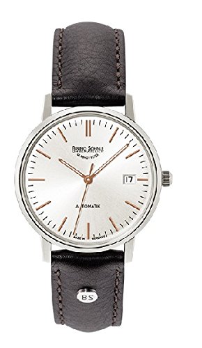 Bruno Söhnle Herren Analog Automatik Uhr mit Leder Armband 17-12174-245 - 1