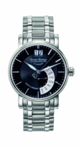 Bruno Söhnle Herren Analog Quarz Uhr mit Edelstahl Armband 17-13073-742 - 1