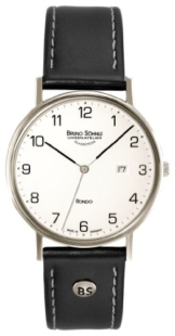 Bruno Söhnle Herren Analog Quarz Uhr mit Leder Armband 17-13105-221 - 1