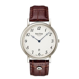 Bruno Söhnle Herren Analog Quarz Uhr mit Leder Armband 17-13109-920 - 1