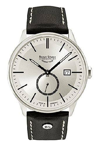 Bruno Söhnle Herren Analog Quarz Uhr mit Leder Armband 17-13182-241 - 1