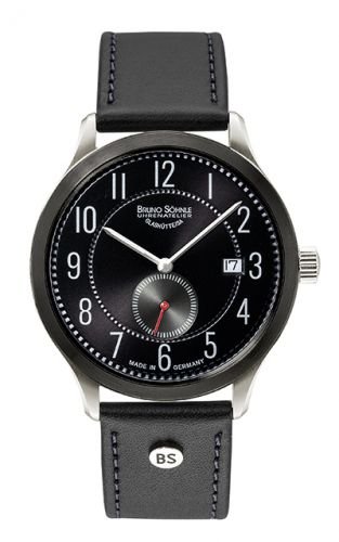 Bruno Söhnle Herren Analog Quarz Uhr mit Leder Armband 17-73181-720 - 1