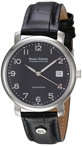 Bruno Söhnle Herren-Armbanduhr Momento Analog Quarz Leder 17-13016-723 - 1