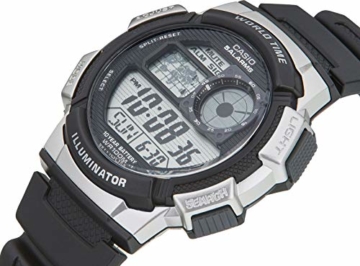 Casio Herren Uhr Digital mit Resinarmband AE-1000W-1A2VEF - 3