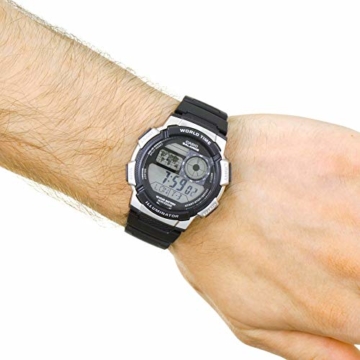 Casio Herren Uhr Digital mit Resinarmband AE-1000W-1A2VEF - 6