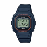 CASIO Unisex Erwachsene Digital Quarz Uhr mit Harz Armband F-108WH-8A2EF - 1