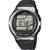 Casio Wave Ceptor Herrenarmbanduhr WV-58E-1AVEF, Funkuhr, schwarz, Resinarmband - 1