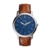 Fossil Herren Analog Quarz Uhr mit Leder Armband FS5304 - 1