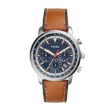 Fossil Herren Analog Quarz Uhr mit Leder Armband FS5414 - 1