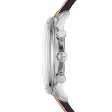 Fossil Herren Analog Quarz Uhr mit Leder Armband FS5414 - 2