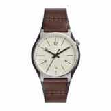 Fossil Herren Analog Quarz Uhr mit Leder Armband FS5510 - 1