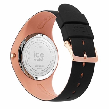 Ice-Watch - ICE duo chic Black purple - Schwarze Damenuhr mit Silikonarmband - 016982 (Medium) - 4