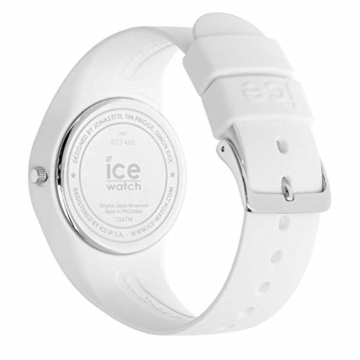 Ice-Watch - Ice lo White Blue - Weiße Damenuhr mit Silikonarmband - 013429 (Medium) - 5