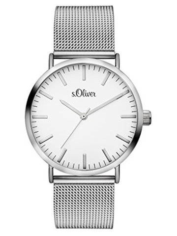 S.Oliver Damen Analog Quarz Armbanduhr SO-3145-MQ - 1