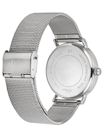 S.Oliver Damen Analog Quarz Armbanduhr SO-3145-MQ - 2