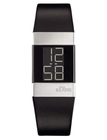 S.Oliver Damen Digital Quarz Armbanduhr SO-1125-LD - 1