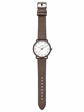 s.Oliver Herren Analog Quarz Uhr mit Leder Armband SO-3751-LQ - 5