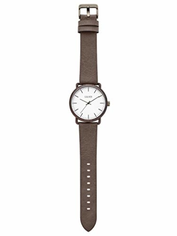 s.Oliver Herren Analog Quarz Uhr mit Leder Armband SO-3751-LQ - 5