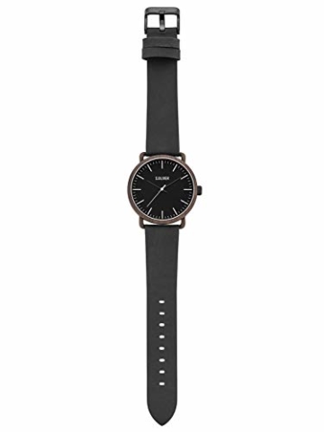 s.Oliver Herren Analog Quarz Uhr mit Leder Armband SO-3752-LQ - 5