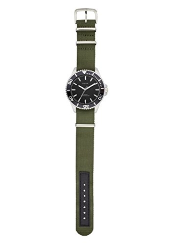 s.Oliver Herren Analog Quarz Uhr mit Nylon Armband SO-3484-LQ - 3