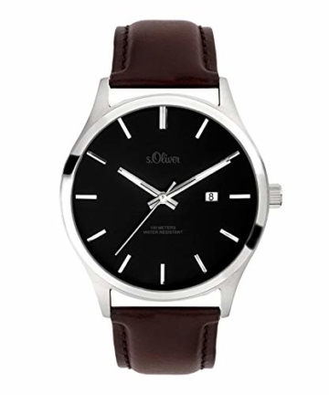 s.Oliver Herren-Armbanduhr Analog Quarz SO-3688-LQ - 2