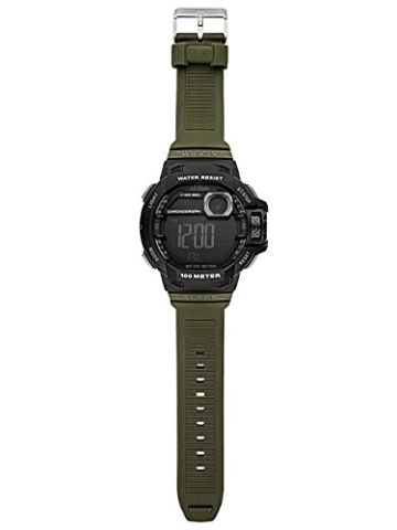 s.Oliver Herren Digital Quarz Uhr mit PU Armband SO-3494-PD - 3