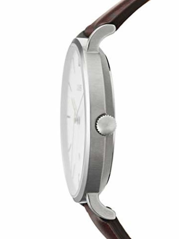 s.Oliver Time Herren Analog Quarz Uhr mit Leder Armband SO-3617-LQ - 5