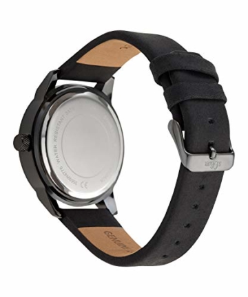 s.Oliver Unisex Erwachsene Analog Quarz Smart Watch Armbanduhr mit Leder Armband SO-3569-LQ - 2