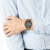 s.Oliver Unisex Erwachsene Analog Quarz Smart Watch Armbanduhr mit Leder Armband SO-3571-LM - 6